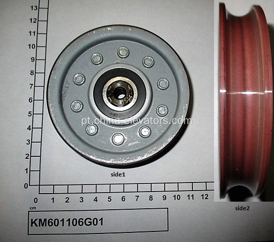 KM601106G02 Rolo de cabide de 94 mm 94*19 6203 para elevadores Kone