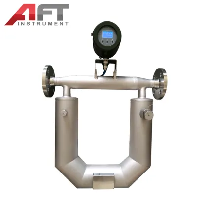 High Accuracy Industrial Asphalt Hydraulic Oil Coriolis Mass Flowmeter DN3-DN150