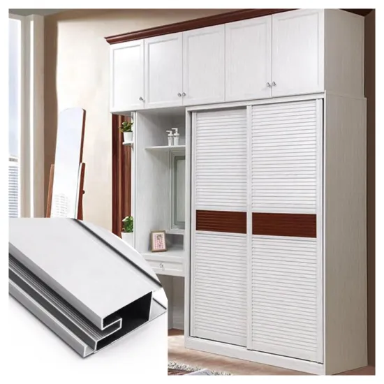 Foshan 6063 Aluminum Alloy Profile Extruded Frame Furniture Aluminium Profiles