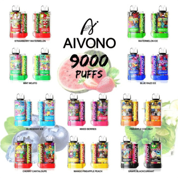 9000 Puffs Air descartável Vape Sabores