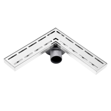 ODO Wholesale Right Angle Stainless Steel Rectangular Shower Drain