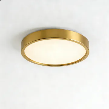 Indoor ceiling lighting with soft diffusion