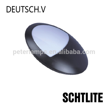 LED LED مثبتة على الحائط IP65 18W LED Modren في الهواء الطلق ديكور أضواء الجدار الدائري البسيط
