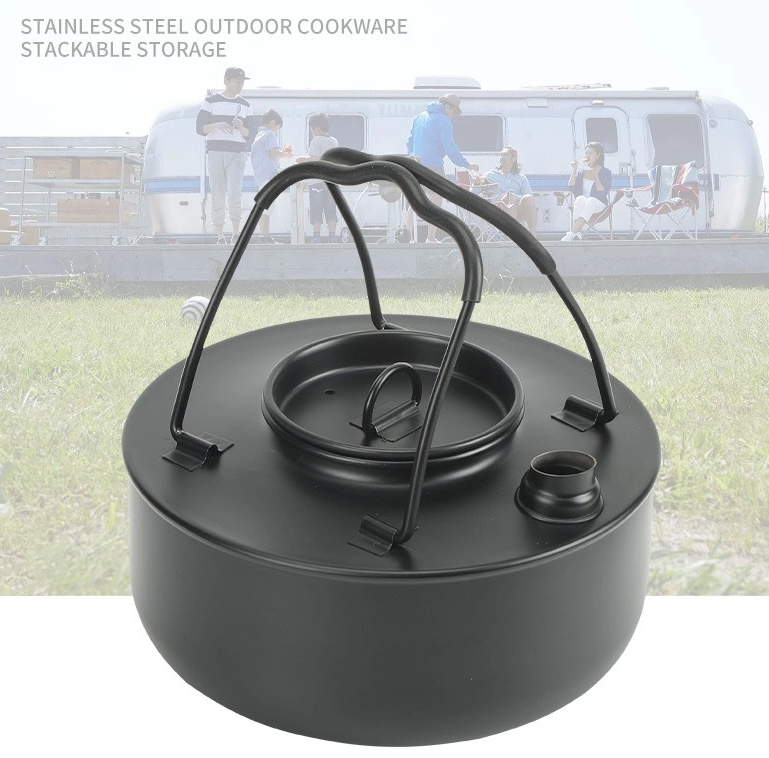 Stainless Steel Camping Water Boiling Pot