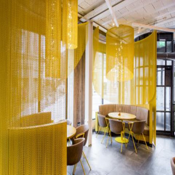Aluminum Curtain Room Dividers for Restaurant Decoration