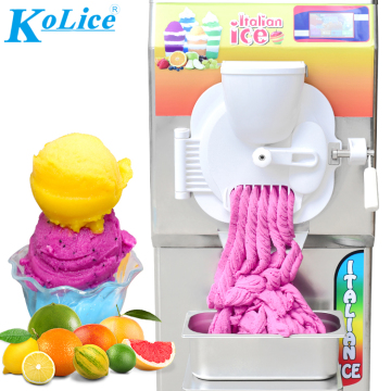 Kolice CE ETL Italian Ice Machine and Gelato Flavors