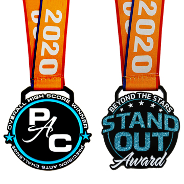 Pingat Juara Berbentuk Pingat Anugerah Custom Size
