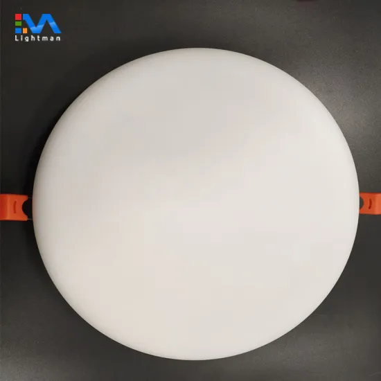 IP40 18W 120mm Frameless Round LED Panel Light