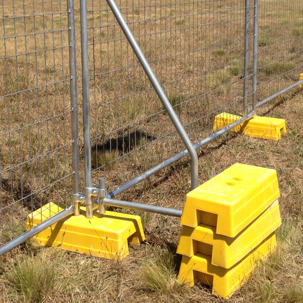 Temporary fencing