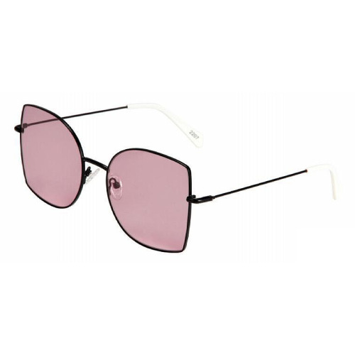 Mellume Oversized Square Butterfly Metal Polorized Sunglasses