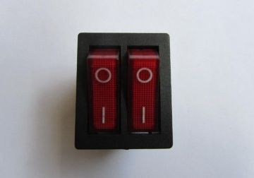 Kcd4 4pins 15a 250v 20a 125v Ac Boat Like Rocker Switch With  Neon Lamp Electric Switches