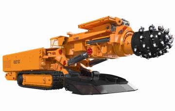 EBZ132C Piccolo tunnel noioso roadheader per l'estrazione mineraria