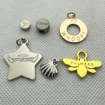 Custom Engraved Neostar Alloy Charm Necklaces and Bracelet Tags