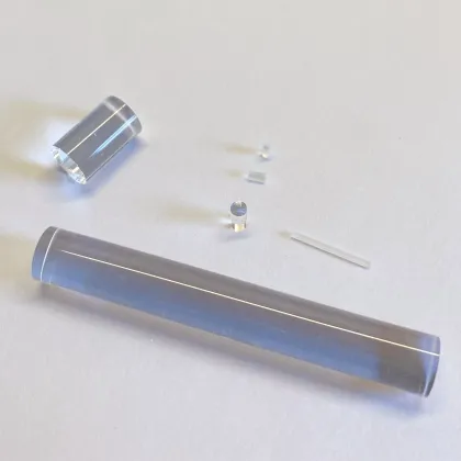 JGS1 Quartz Glass Rods: Diameter 1mm-5mm Mini Optical Rods