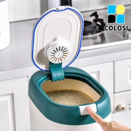 Moisture proof storage bucket