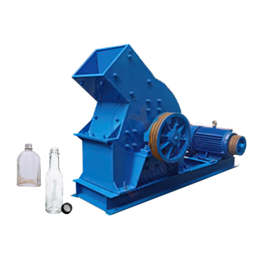 Small Portable Glass Stone Hammer Crusher: Recycling Machine for Crushing Glass Bottles to Sand
