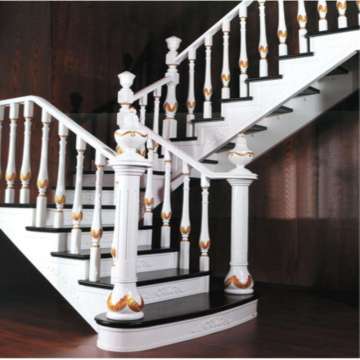 Simple Modern Interior Spiral Stairway Wood Stair with Oak Veneer