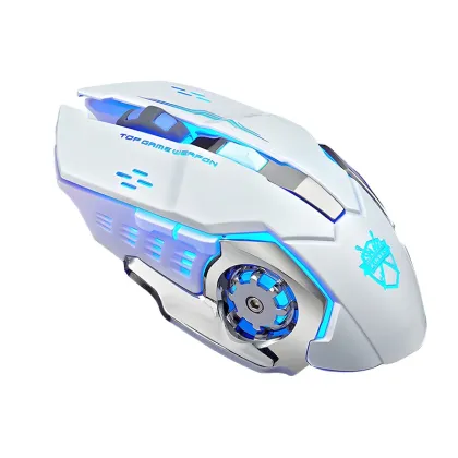 OEM Silent BT Rechargeable RGB Gaming Mouse for Laptop and PC