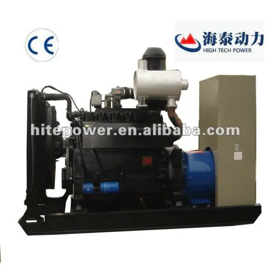 open and soundproof type 75KW Biogas generator for sale