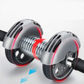 Automatic Rebound Double-wheeled Push Ab Roller Exercise Abdominales Trainer Belly Muscle Exercise Equipment Abs Roller Ab Wheel