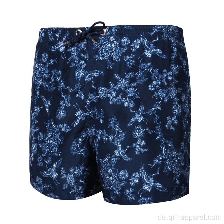 Sport Low Elastic Waist Board Shorts Swim Beach