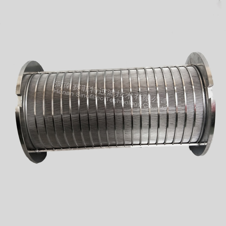 China Reverse Rolled Wedge Wire Filtration Pipe