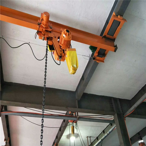 LX 1 ton single girder suspension bridge crane