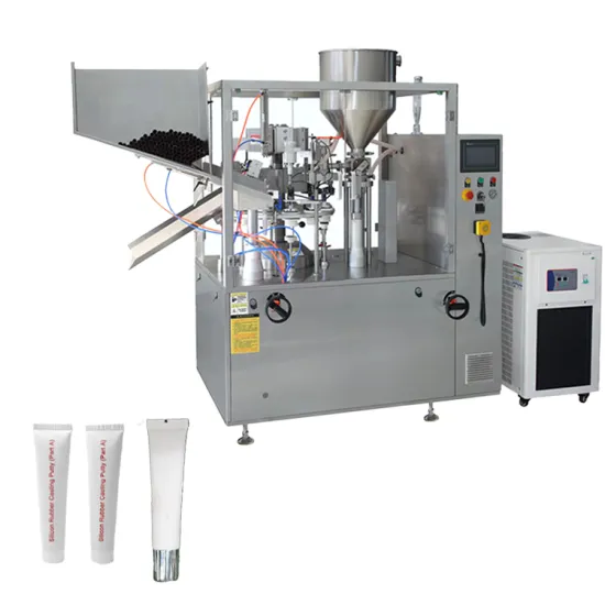 Automated Filling, Sealing, and Date Printing Machine for Cosmetic Cream, Toothpaste, Aluminum Sauce, and Plastic Ointment Tubes