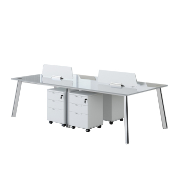 High-Quality Modern Furniture Computer Table Workstations for 4-Person