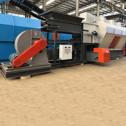 Light Material Air Drum Separator: Air Sorting Machine with Pipeline Air Blower