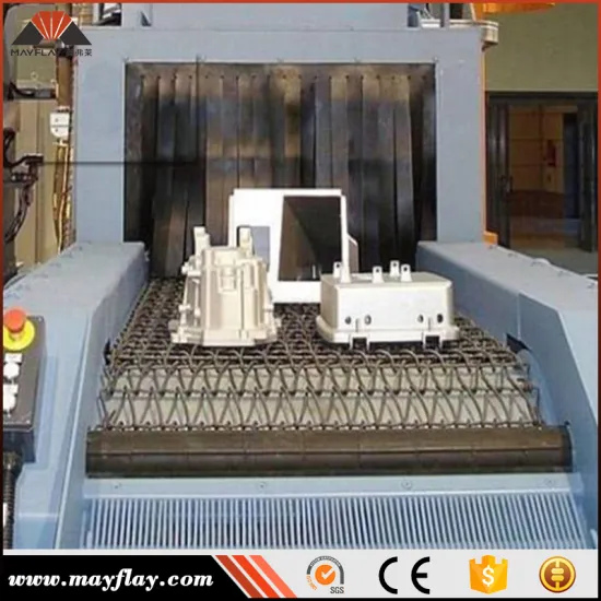 Customized Steel Pipe Abrator Shot Blasting Machine For Steel Pipe Surface Cleaning