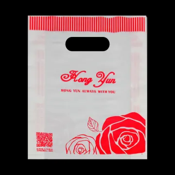 Die Cut Handle Plastic Gift Bag