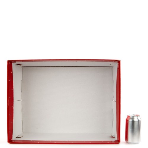 Large flat pack cardboard christmas packaging box