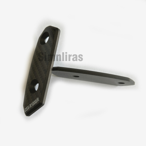 Blok lustrzany z włókna węglowego płytowego do motocykla GSX-R1000/R (17-23)