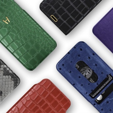 2020 Crocodile PU simili cuir pour étui de téléphone