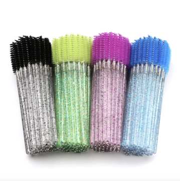 Crystal Shine Özel Logo Elmas Kirpik Fırçası