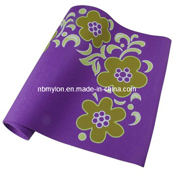 Purple Gymnastics Gym Folding Exercise Aerobics Stretching Yoga Mat