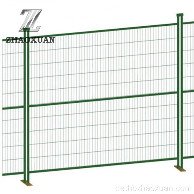 Hoher Standard -verzinkter /pulverbeschichteter temporärer Zaun