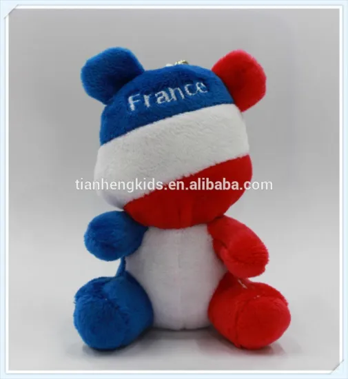 National Flag Bear Series - Keychain(France)