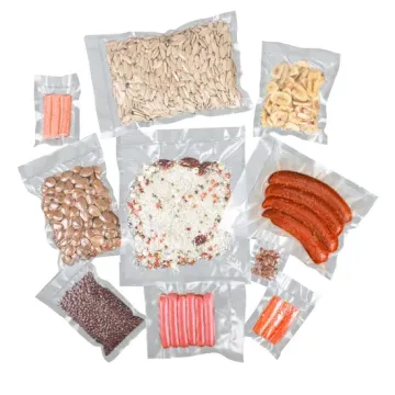 Clear Transparent Nylon PE Laminated Vacuum Sealer Bags