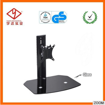 STEEL DVD rack with tv mount