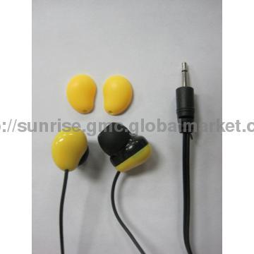 In-ear type and sharp shape Earphones