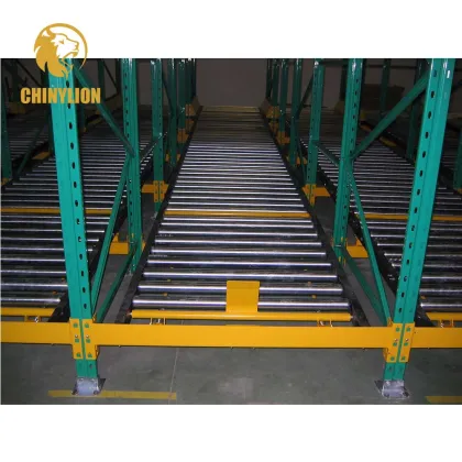 Pallet Flow Rack System For Warehouse
