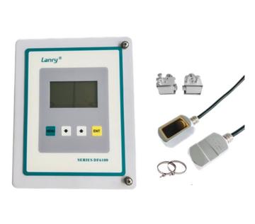 Clamp-on 4-20mA Digital Doppler Ultrasonic Flow Meter DF6100-EC