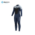 Zeegeacht achter zip aangepaste kleur volwassen wetsuit