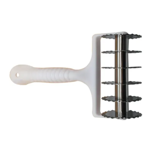 6 Wheel Stainless Steel Pizza Wheel Knife Cutter