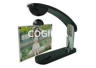 Desktop Floating Photo Frame With Custom Logo , 10x15cm Mag