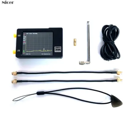 Professional Tiny Spectrum Analyzer 2.8 Inch Touching Display Screen Spectrum Analyzers With 100KHz-350MHz Input Frequency Range