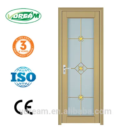 bathroom door, aluminum door for toliet doors, glass door