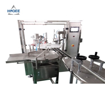 Fully Automatic Small Vials Nail Polish Filling and Capping Machine for Cosmetic Industry